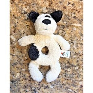 Little Jellycat Bashful Puppy Dog Plush Rattle Stuffed Animal Baby Infant Toy